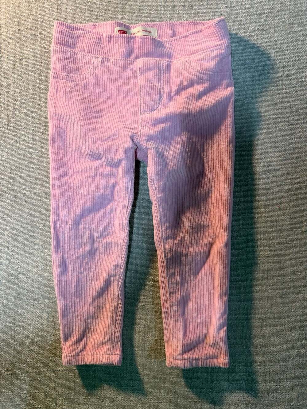 Levi's Toddler Girls Pink Corduroy Pull-On Jegging Size 3T
